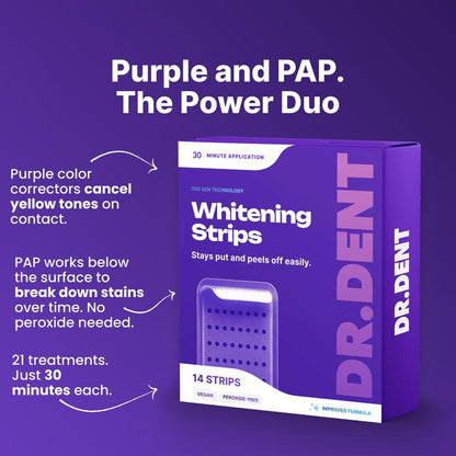 Purple Whitening Strips